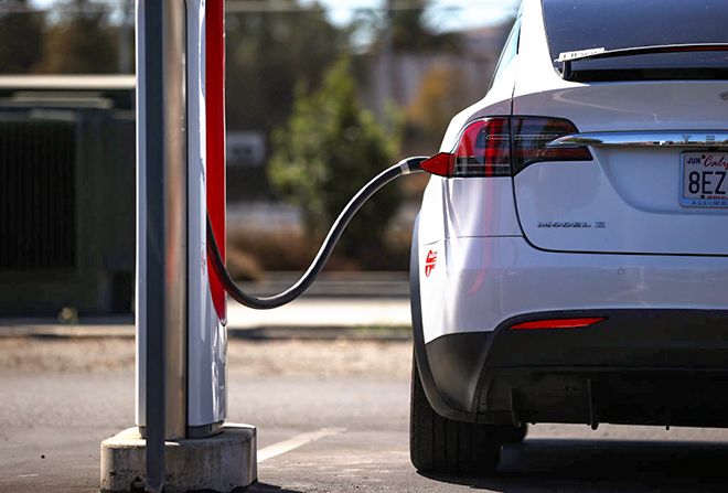 Electric car charging as an example of Business sustainability