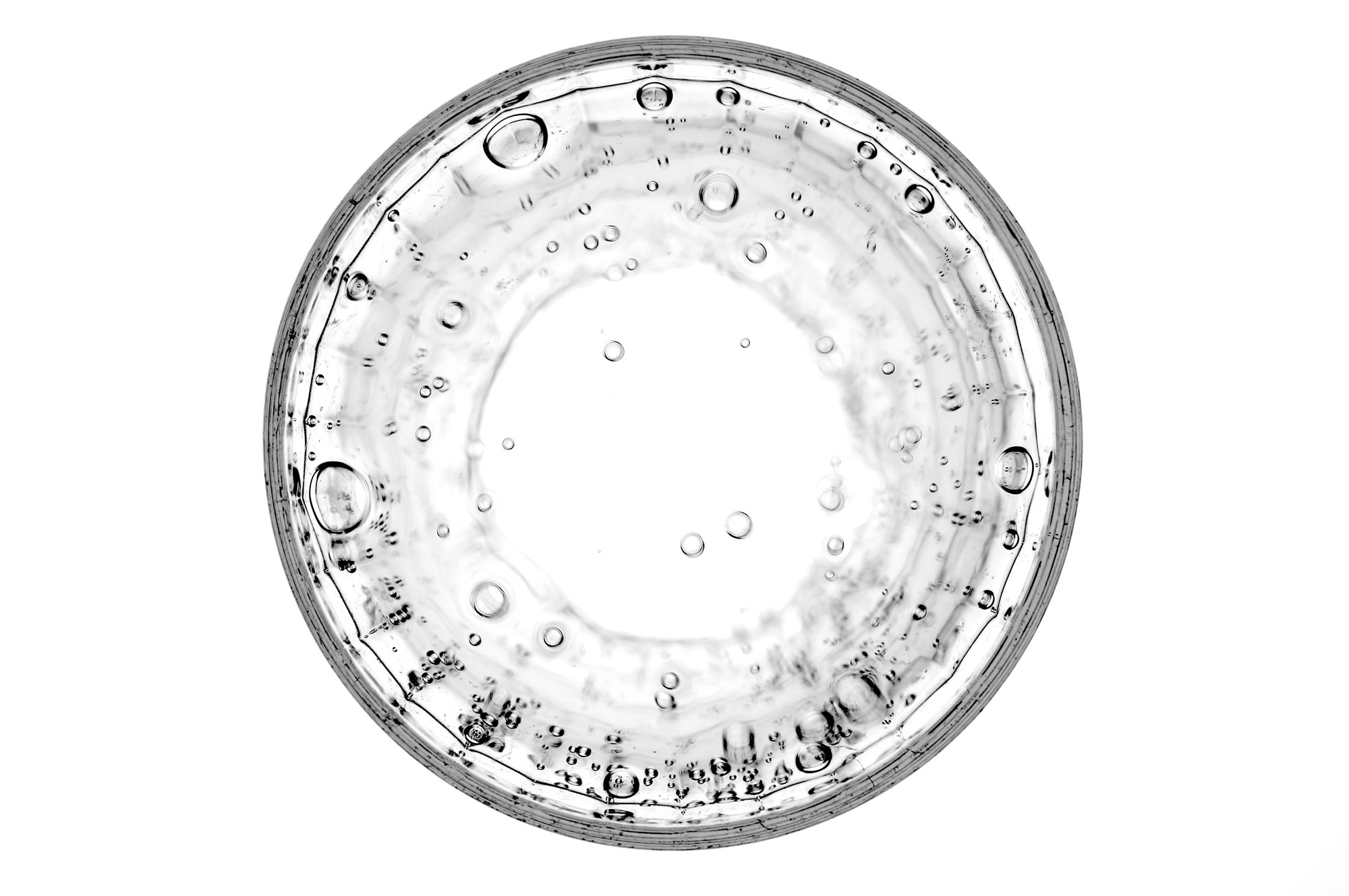 Cup of water looking at water chemistry