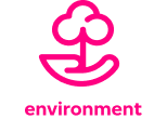 pink environment icon