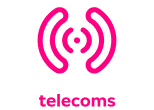pink telecoms icon