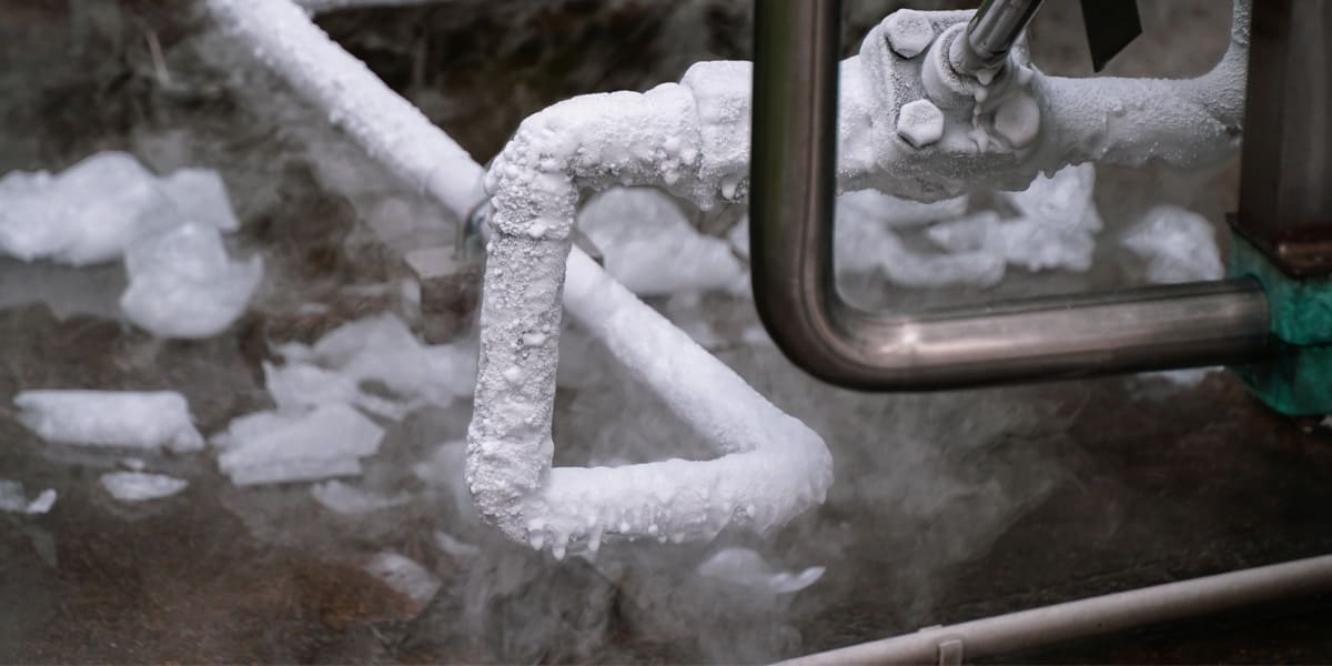 frozen pipe