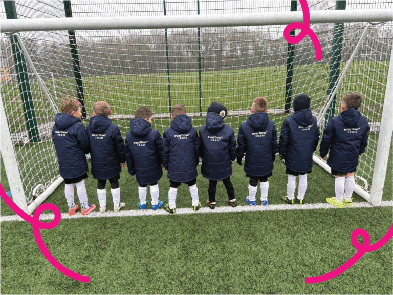Everflow Utilities supports Peterlee Town FC Under 6s